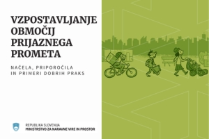 Nova publikacija Vzpostavljanje območij prijaznega prometa – načela, priporočila in primeri dobrih praks.