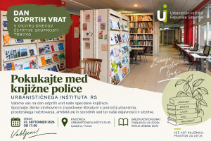 Pokukajte med knjižne police Urbanističnega inštituta RS