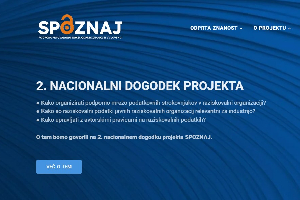 Slika: Približuje se 2. nacionalni dogodek projekta SPOZNAJ