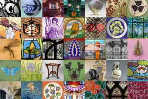 Odkrivaj art nouveau skozi navdih narave!